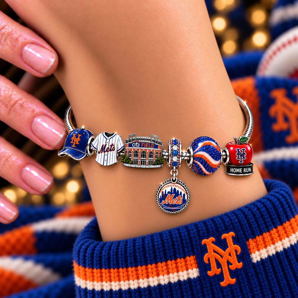 NYM Silver Charm Bracelet Set NHVH