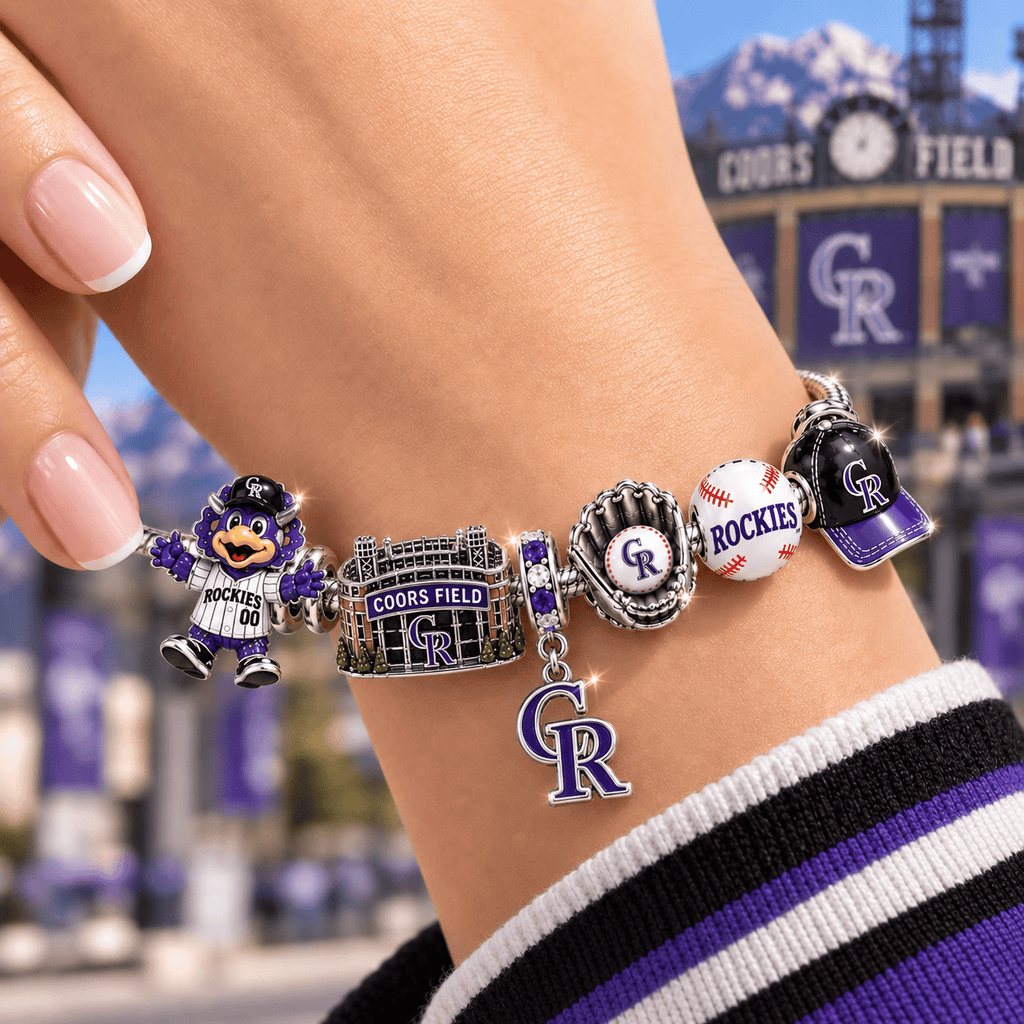 CLRDR Silver Charm Bracelet Set BMD