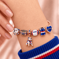 WTB Rose Gold Charm Bracelet Set TMH
