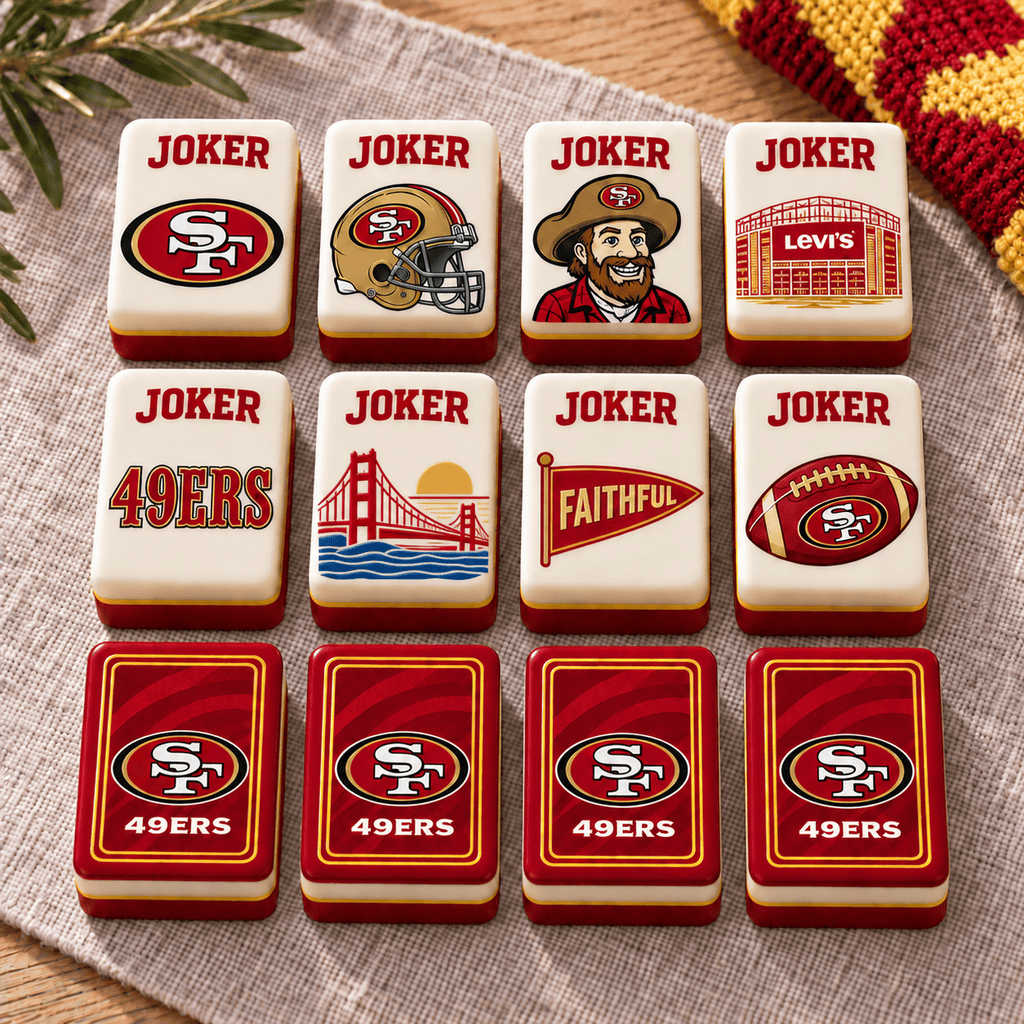 Premium SF49 Mahjong Tiles Set PVNA