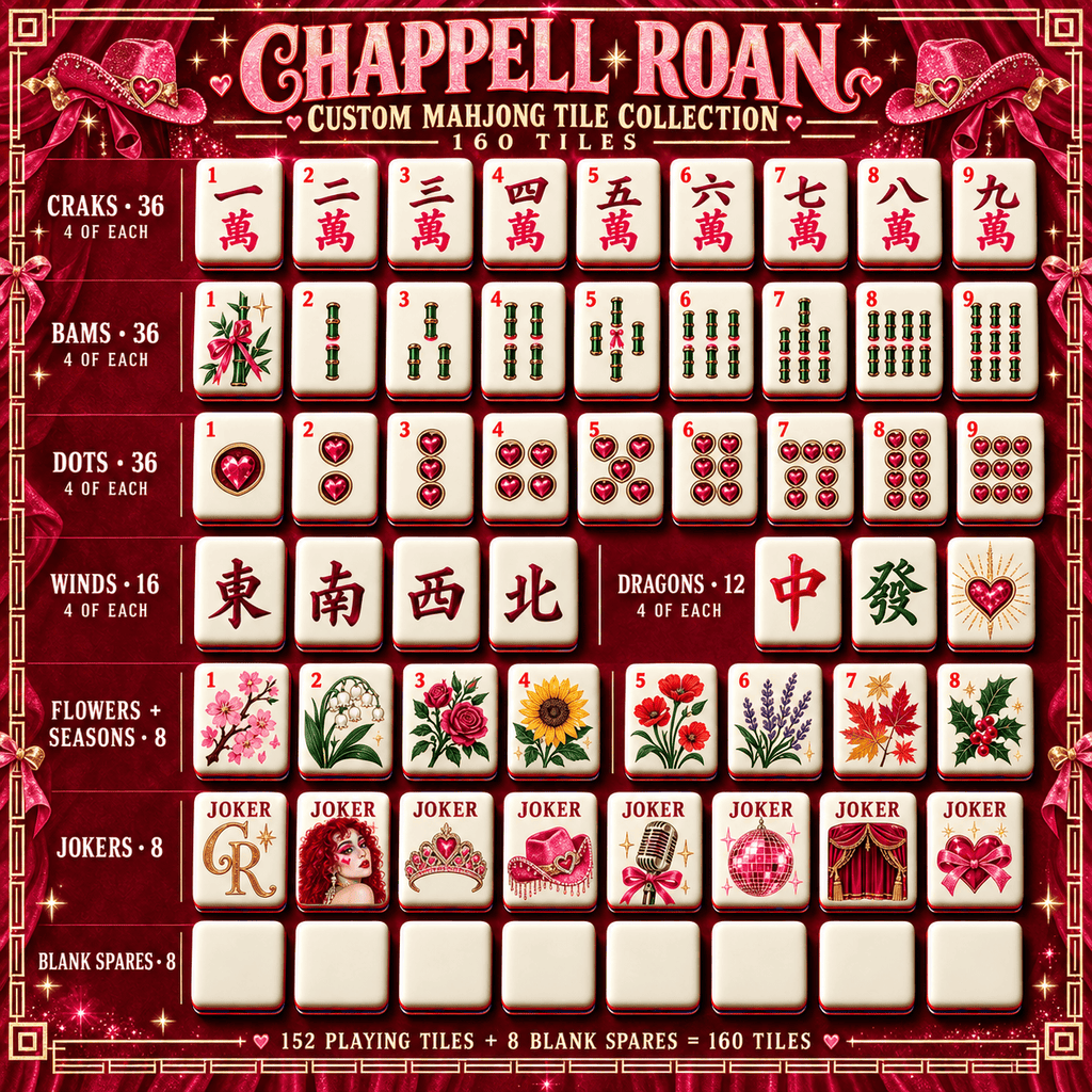 CPR Premium Mahjong Set – Game Night Edition PNPA