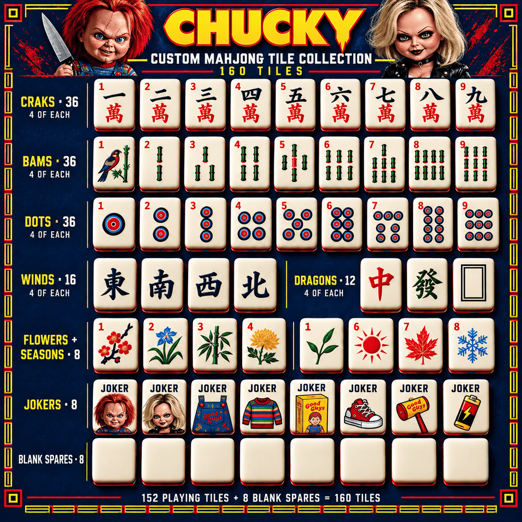 CKY Premium Mahjong Set – Game Night Edition PNPA