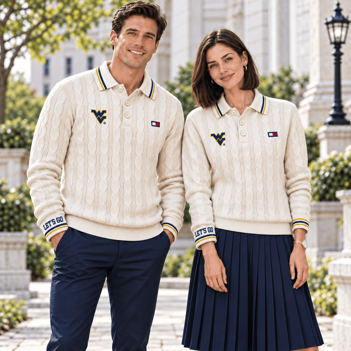 WVM Premium Cable-Knit Polo TTTT