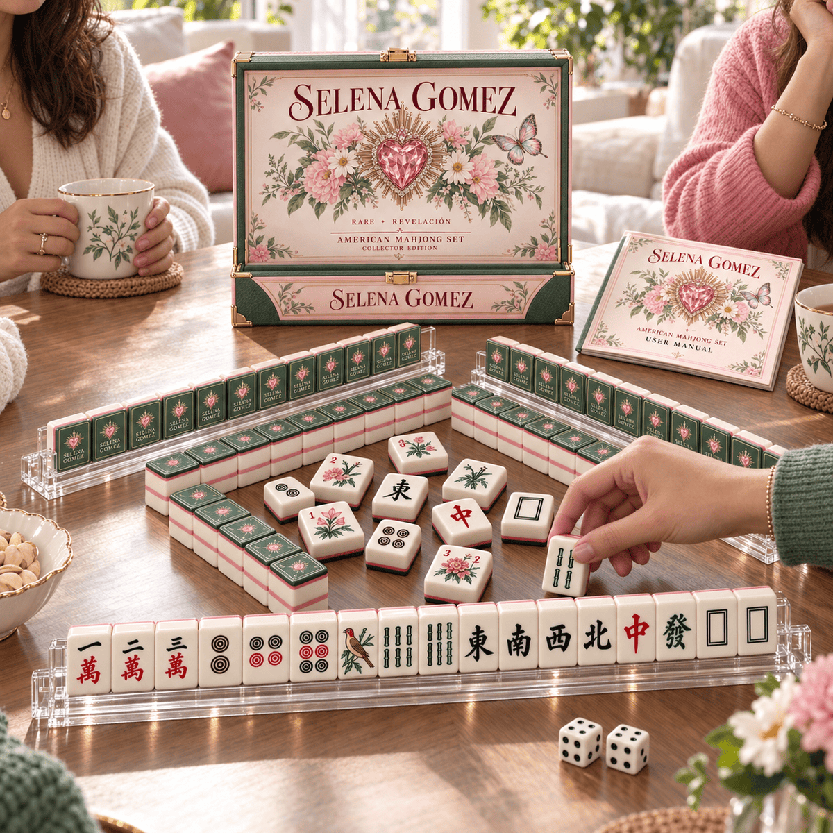 Premium SLNG Mahjong Tiles Set TTMH