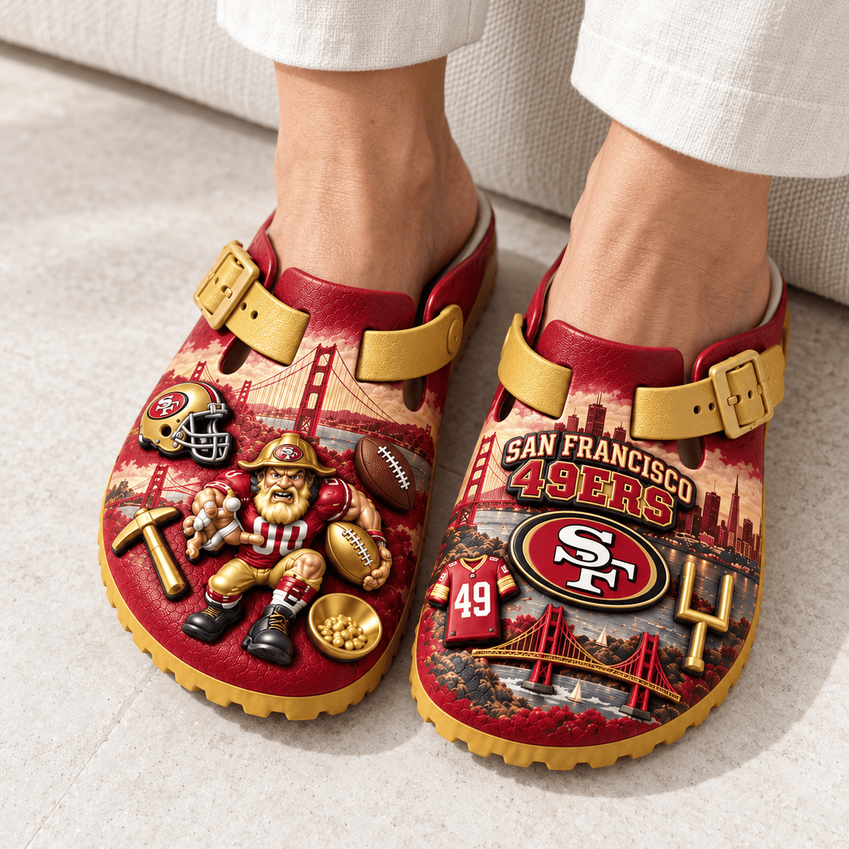 Premium SF49 Signature Buckle Clogs NTVA