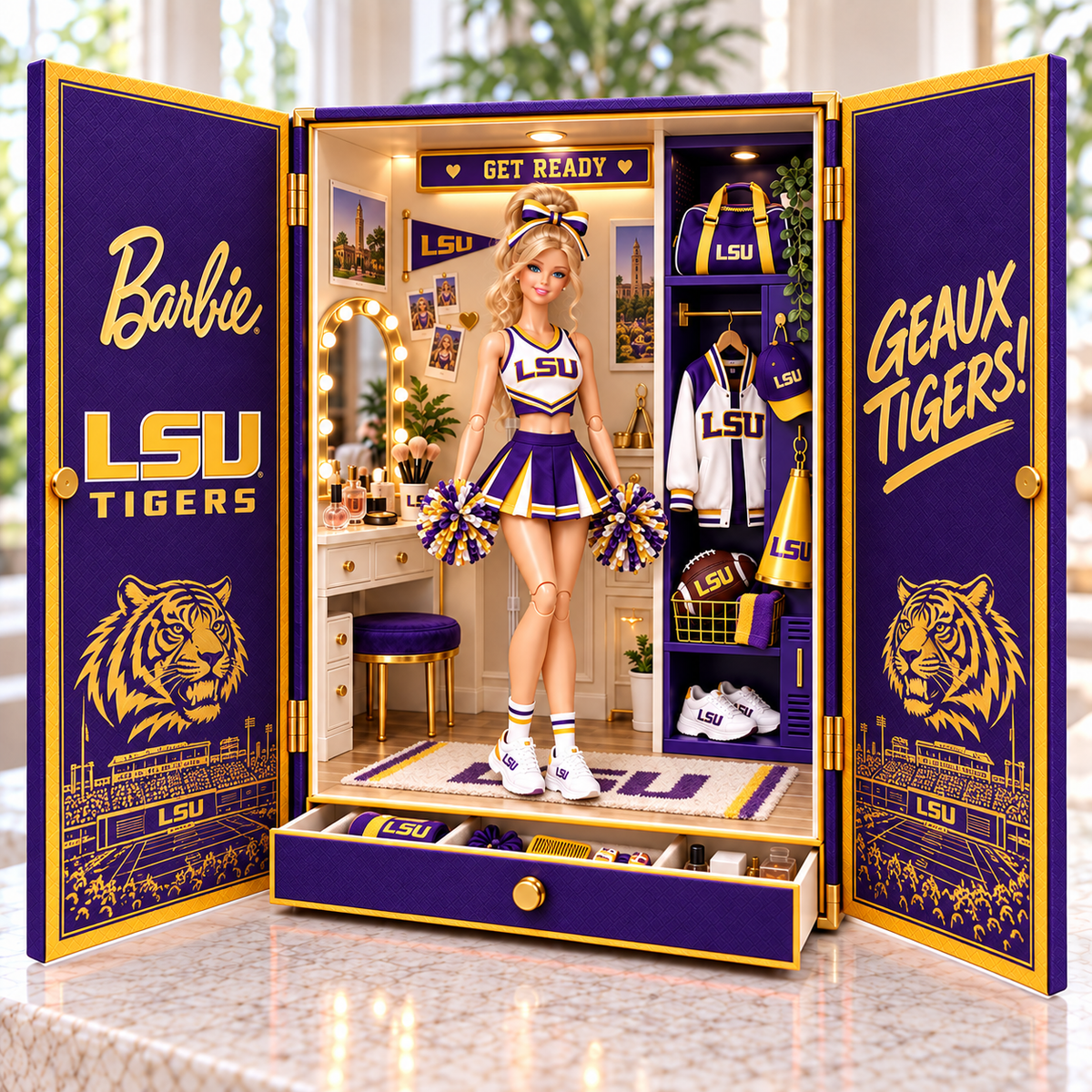 LSU Premium Commemorative Figure PNPA